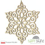 Eko Zawieszka świąteczna ŚNIEŻYNKA S10