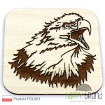 Grawerowana Podstawka Pod Kubek ORZEŁ Z10