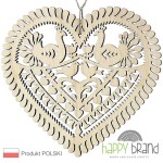 Eko Zawieszka FOLK Pawie, Serce S29
