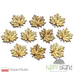 scrapki LIŚCIE 12, 15szt. sklejka