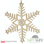 Eko Zawieszka świąteczna ŚNIEŻYNKA S04