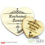 Zawieszka na znicz, wiązankę Kochanej ŻONIE ZN07