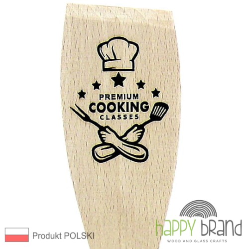 łopatka, szpatułka grawerowane - Premium Cooking Classes