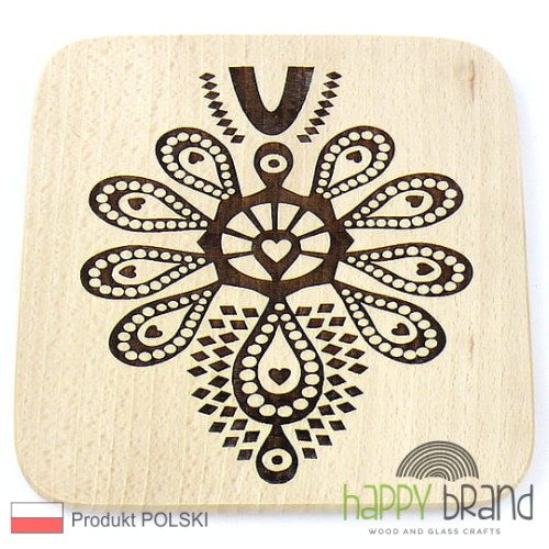 deska podkładka bukowa - folk PARZENICA L05