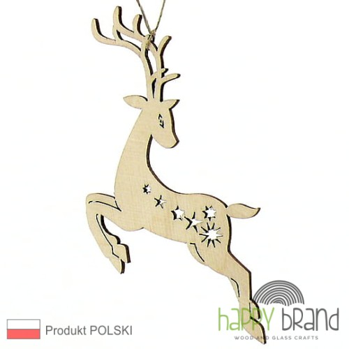 zawieszka świąteczna Jeleń