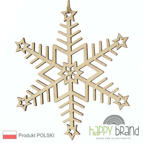 zawieszka Śnieżynka S04