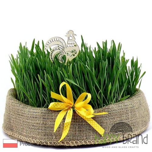 topper folk Kogut Łowicki - przykład dekoracji