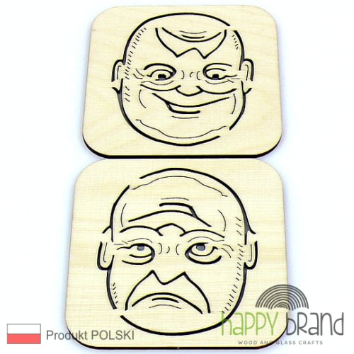 dwie twarze A38 - podkładka