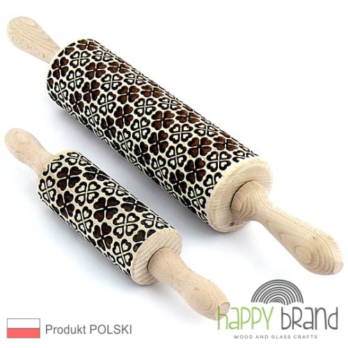 koniczynki - wałek grawerowany 7WM