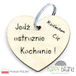 Brelok SERCE - KOCHANIE