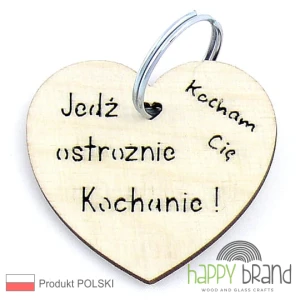 Brelok SERCE - KOCHANIE