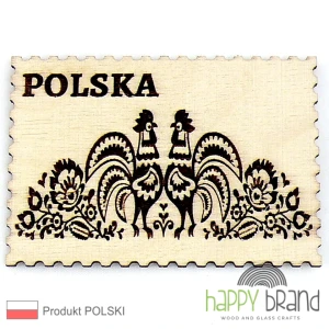 Magnes folk koguty łowickie - mocny neodymowy L21