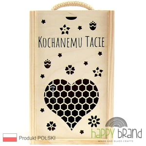 Pudełko na miód, konfiturę - KOCHANEMU TACIE