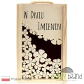 skrzynka na miód W Dniu Imienin niezapominajki.jpg