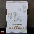 skarbonka grawerowana na Marzenia - front