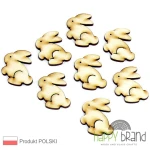scrapki ZAJĄCZKI 15szt. sklejka