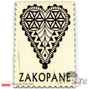 Magnes Serce ZAKOPANE - mocny neodymowy