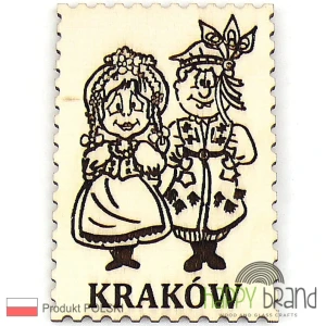 Magnes Para Krakowska KRAKÓW - mocny neodymowy