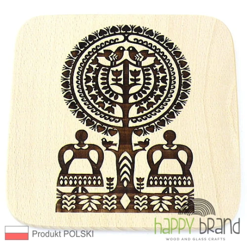 deska podkładka bukowa - folk L06