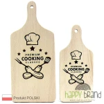 Grawerowana Deska z rączką PREMIUM COOKING U04