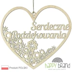 Serce SERDECZNE PODZIĘKOWANIA E42M