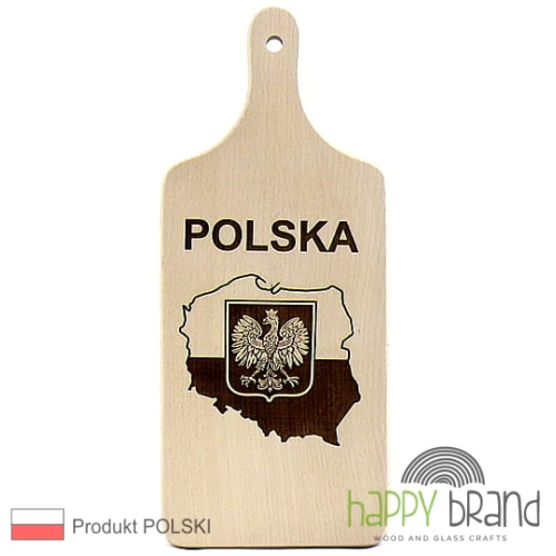 deska grawerowana - Mapa Polski