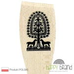Łopatka bukowa, grawerowana FOLK L07