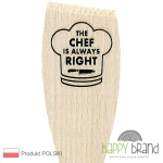 Łopatka bukowa, grawerowana CHEF U05