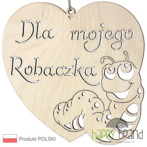 Eko Zawieszka Serce ROBACZEK