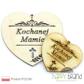 serce zawieszka na znicz - Kochanej Mamie