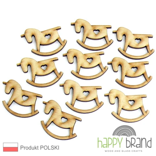 scrapki Konik Bujany, zestaw 15szt.