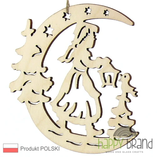 zawieszka Dziewczynka Las P29