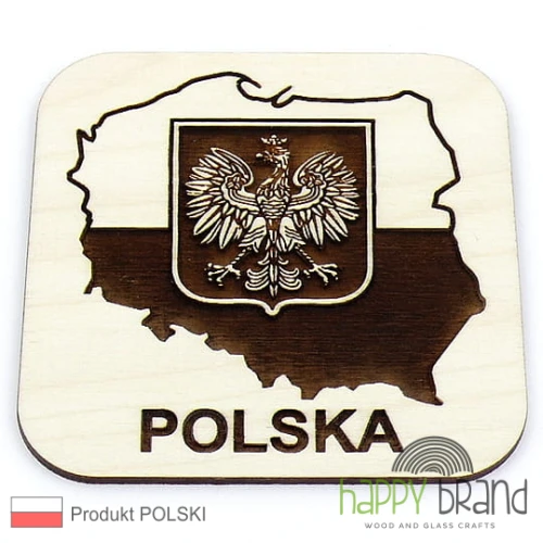 mapa polski - podstawka 9MP