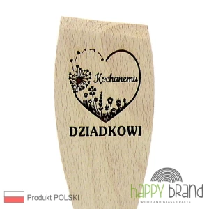 Łopatka KOCHANEMU DZIADKOWI kwiatki