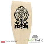 Łopatka bukowa, grawerowana FOLK L08